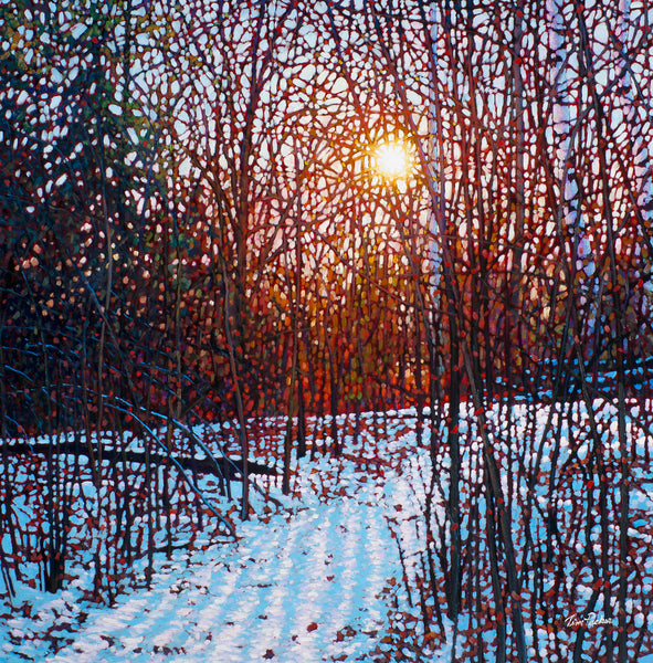 December Morning 30" by 30"