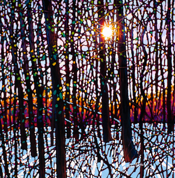 Winter Cheer 18" by 18"