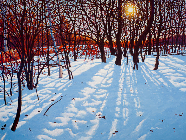 Day's End, Lynde Marsh 36" by 48"