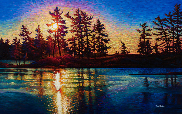 Waiting for Dawn 30" by 48"