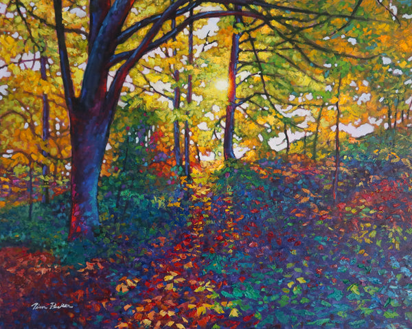 *ORIGINAL OIL* Forest Light 24" by 30"