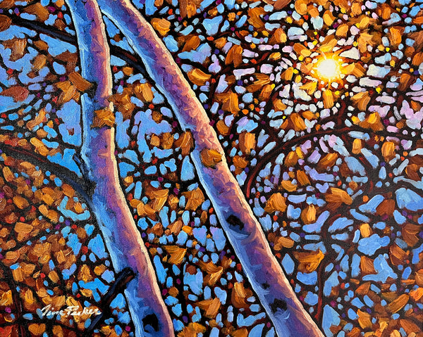 *ORIGINAL OIL* Golden Moment 16" by 20"