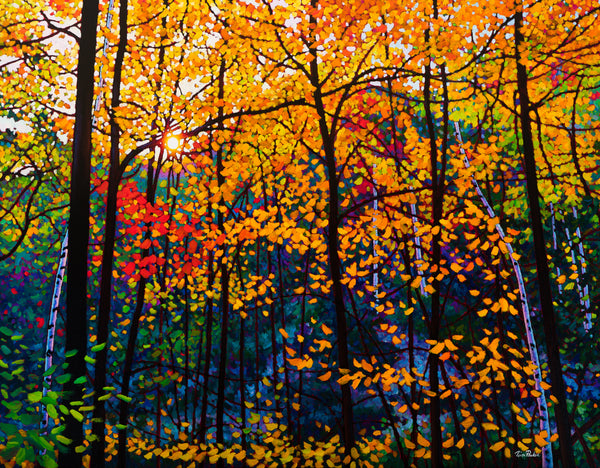 Autumn Colours, Whitevale 36" by 48"
